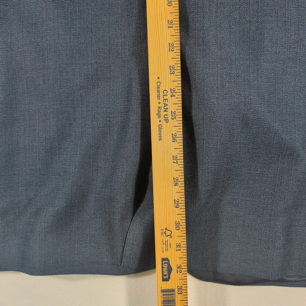 Lauren Ralph Lauren Blazer Mens 44L Blue Two Button Textured Sport Coat 44 Long